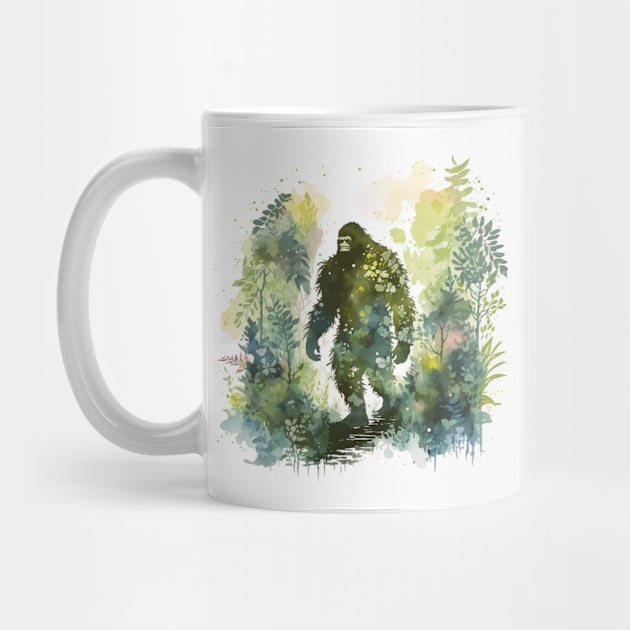 Bigfoot in the Foliage by Star Scrunch